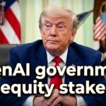 OpenAI government equity stake