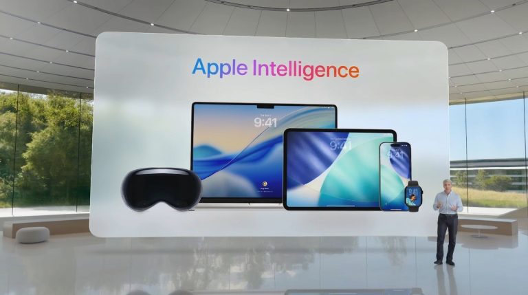 Apple on-device AI models