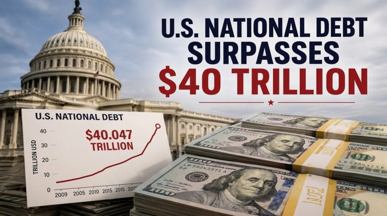 national debt surpasses $40 trillion
